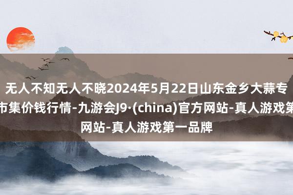 无人不知无人不晓2024年5月22日山东金乡大蒜专科批发市集价钱行情-九游会J9·(china)官方网站-真人游戏第一品牌