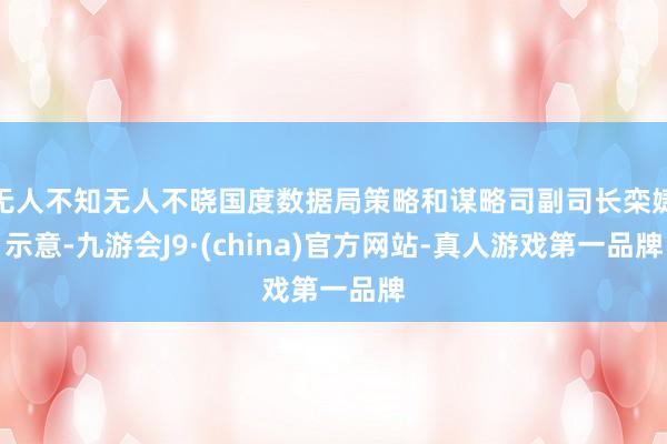 无人不知无人不晓国度数据局策略和谋略司副司长栾婕示意-九游会J9·(china)官方网站-真人游戏第一品牌